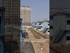 20ft/40ft Steel Standard Single Story Container Homes  With Pre Installed Electrical System